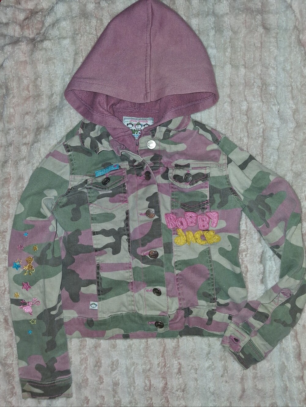 Bobby Jack Camo Jean Jacket